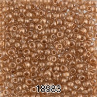 Бисер Чехия круглый 6   10/0   2.3 мм  500 г 18983 (Ф487) оранжевый