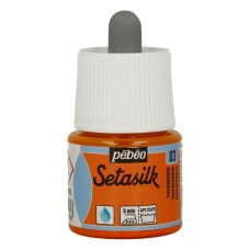 "PEBEO"   Краска по шелку Setasilk   45 мл 181-003 мандарин