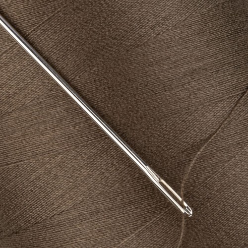 Швейные нитки (полиэстер) 40/2   "Nitka"  ( 301-400 )  4570 м №363 св.коричневый