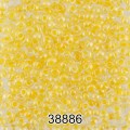 Бисер Чехия круглый 1 10/0 2.3 мм 500 г 38886 (Ф529) желтый