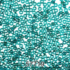 Бисер Чехия круглый 5   10/0   2.3 мм  500 г 57719 (Ф583) изумрудный