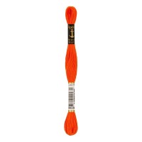 Нитки для вышивания "Anchor"   мулине   100\% хлопок   12 x  8 м 0330 красный