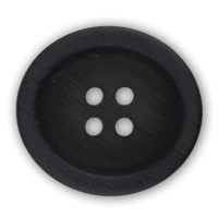 Пуговица костюмная с проколами "Gamma"   OXG 0003   32 " ( 20 мм)  24 шт  № А008 черный