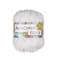 Пряжа ARACHNA "Fibra"   100\% полиэфир   10 шт. х  50 г  200 м ± 12 м №01 БЕЛЫЙ