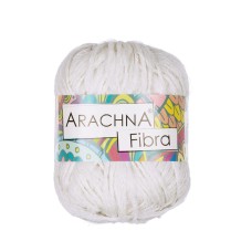Пряжа ARACHNA "Fibra"   100\% полиэфир   10 шт. х  50 г  200 м ± 12 м №01 БЕЛЫЙ