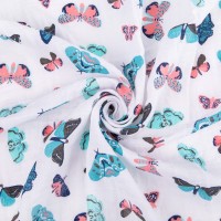 Ткань "PEPPY"   Ткань муслиновая   ФАСОВКА   EMBRACE   100\% хлопок   100 х  125 см  Shannon Fabrics mariposa multi