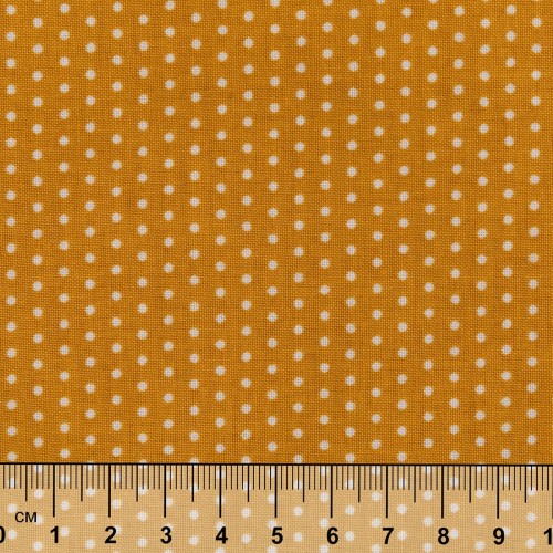 Ткань для пэчворка PEPPY   БАБУШКИН СУНДУЧОК   ФАСОВКА   50 x 55 см  140 г/кв.м ± 5   100\% хлопок БС-17 кр.горох  ярко-желтый