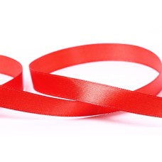 Лента атласная 12 мм ( 1/2 ")  "Gamma"   33 м ± 2 м №104 т.красный