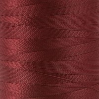 Швейные нитки (полиэстер) 150D/3   "Gamma"  / "Micron"   912 м  1000 я №123 т.бордовый