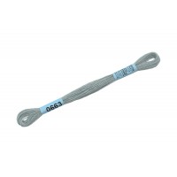 Нитки для вышивания "Gamma"    мулине  ( 0207-0819 )  100\% хлопок   24 x  8 м №0663 серый