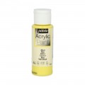 Краска акриловая PEBEO Acrylic Paint для декора матовая 59 мл 097802 светло-желтый