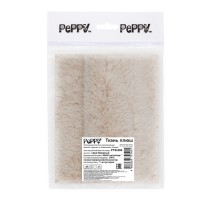 "PEPPY"   Плюш   PTB-004   ФАСОВКА   48 x 48 см  374 г/кв.м ± 5   100\% полиэстер серо-бежевый/latte