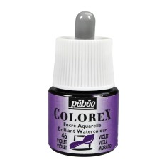 Краска акварель "PEBEO"   акварельные чернила Colorex   45 мл 341-046 фиолетовый