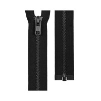 Молния Металл оксид (черный никель) ZIP 8B   однозамковая   90 см Тип 8   10 шт  разъёмная   "Gamma"  ЧЕРНЫЙ №310