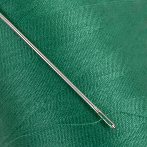 Швейные нитки (полиэстер) 50/2   "Gamma"  ( 201-300 )  4570 м №212 зеленый