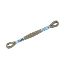 Нитки для вышивания "Gamma"    мулине  ( 0820-3070 )  100\% хлопок   24 x  8 м №3040 болотный