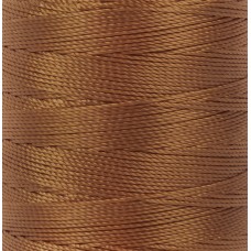 Швейные нитки (полиэстер) 500D/3   "Gamma"  / "Micron"   обувные    200 я  183 м №149 т.рыжий