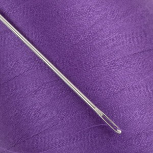Швейные нитки (полиэстер) 50/2   "Gamma"  ( 101-200 )  4570 м №183 т.сиреневый