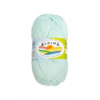 Пряжа ALPINA "BABY SUPER SOFT"   50\% хлопок, 50\% бамбук   10 шт. х  50 г  150 м ± 10 м №06 св.мятный