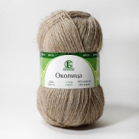 Пряжа Камтекс КТ "Околица"   90\% шерсть, 10\% акрил   5 шт. х  100 г  250 м 005 бежевый