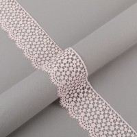 Гипюр "Gamma"   65 мм  GGM-6501   в пакете   10 м ± 0.2   Турция GP008PI розовый