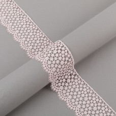 Гипюр "Gamma"   65 мм  GGM-6501   в пакете   10 м ± 0.2   Турция GP008PI розовый