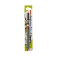 "Pentel"   Кисть с краской Colour Brush Pigment   1-10 мм   кисть XGFP-141X сепия
