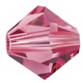 Бусина Чехия PRECIOSA бусины 451-69-302 цветн. 3.6 х 4 мм 24 шт яр.розовый (ind.pink 70040)