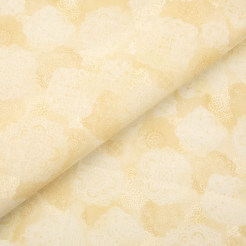 Ткань для пэчворка PEPPY  DAMASK ROSE   ФАСОВКА   50 x 55 см  122 г/кв.м ± 5   100\% хлопок SRK-13997-15 IVORY