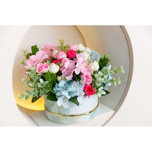 Искусственное растение "Blumentag"   ATJ-22   Растение искусственное "Гортензия"   29 см  5 х  1 шт. 01