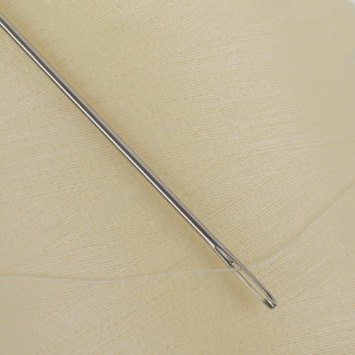 Швейные нитки (полиэстер) 40/2   "Nitka"  ( 401-502 )  4570 м №452 кремовый