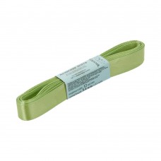 Лента атласная 12 мм ( 1/2 ")  "Gamma"   AL-12P   ФАСОВКА   10 x  5.4 м №062 бл.зеленый