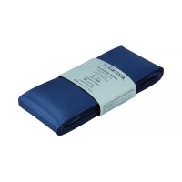 Лента атласная 50 мм ( 2 ")  "Gamma"   AL-50P   ФАСОВКА   5 x  5.4 м №116 т-синий