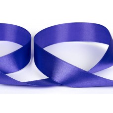 Лента атласная 25 мм ( 1 ")  "Gamma"   33 м ± 2 м №503N(18-3940) сиренево-синий
