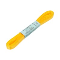 Лента атласная 6 мм ( 1/4 ")  "Gamma"   AL-6P   ФАСОВКА   10 x  5.4 м №017 т.желтый