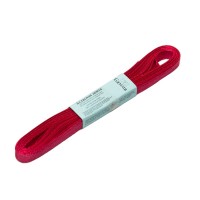 Лента атласная 6 мм ( 1/4 ")  "Gamma"   AL-6P   ФАСОВКА   10 x  5.4 м №523L(18-2042) красный