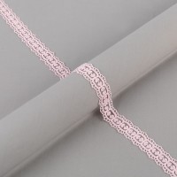 Гипюр "Gamma"   28 мм  GGM-2802   в рулоне   10 м ± 0.2 GP008PI розовый