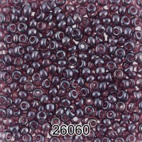 Бисер Чехия круглый 1   10/0   2.3 мм  500 г 26060 (Ф025) сливовый