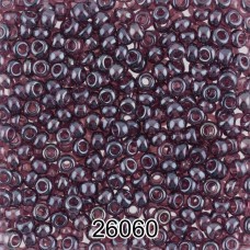 Бисер Чехия круглый 1   10/0   2.3 мм  500 г 26060 (Ф025) сливовый