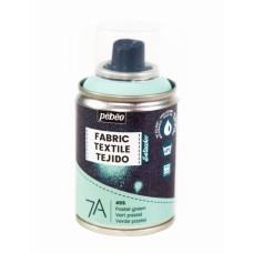 "PEBEO"   Краска для текстиля 7А Spray (аэрозоль)   100 мл 805455 пастельный зеленый
