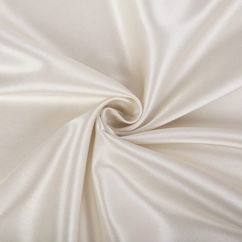 Ткань PSS-001   Poly satin   100 г/кв.м ± 5 г/кв.м  145 см ± 2 см  95\% полиэстер,5\% спандекс №16 кремовый