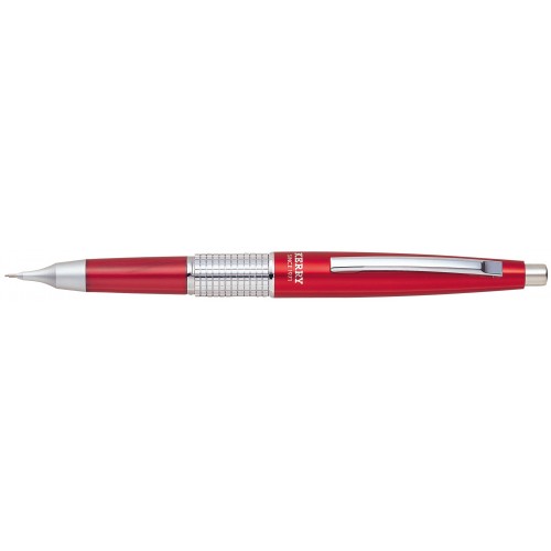 "Pentel"   Карандаш KERRY автоматический премиум в подарочном футляре   0.5 мм  подарочная упаковка   2-й сорт P1035-B красный корпус