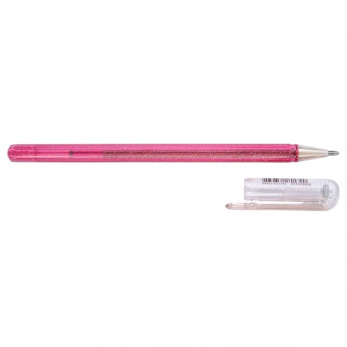 "Pentel"   Ручка гелевая Hybrid Dual Metallic,  d 1 мм K110-DMPX цвет чернил: золотистый цвет чернил: розовый цвет чернил: зелёный
