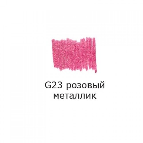 "VISTA-ARTISTA"   Маркер акриловый   AMV-01   2 мм   перо круглое   10 шт. G23 розовый металлик/metallic pink