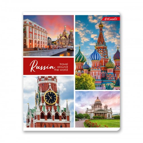 "Светоч"   48ТСК5_1_3_1   Тетрадь ученическая общая   A5+   48 л.  на скобе   65 г/кв.м , белизна 100 \%  10 шт.  клетка 000333 Мир вокруг нас
