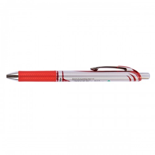 "Pentel"   Ручка гелевая Energel  d 0.7 мм  12 шт. BL77-BO цвет чернил: красный