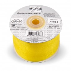 Лента капроновая 50 мм ( 2 ")  "BLITZ"   OR-50   22.8 м ± 0.5 м №014 желтый