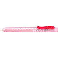 "Pentel"   Ластик-карандаш выдвижной Click Eraser 2   12 шт. ZE11T-B красный корпус