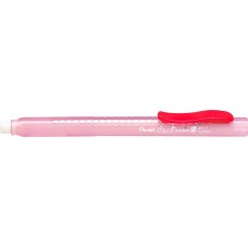 "Pentel"   Ластик-карандаш выдвижной Click Eraser 2   12 шт. ZE11T-B красный корпус
