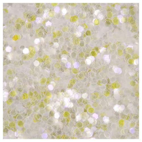 "Love2art"   Декоративные блестки   GLIS-01   1 мм  5 х  5 г  4.5 мл № 12 белый с фиолетовым отливом/white with violet tint